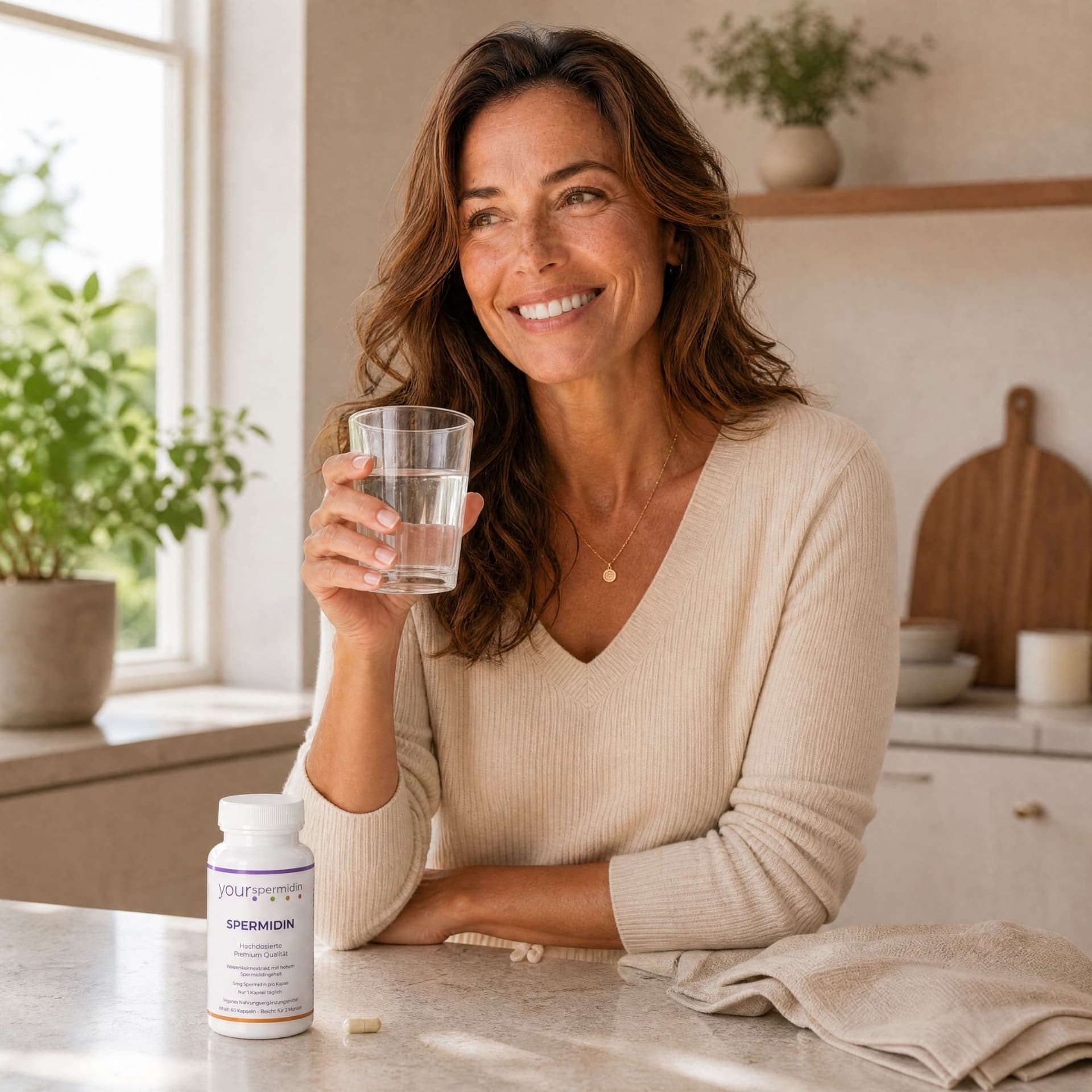 Spermidin Hochdosiert 5mg | Spermidin für 6 Monate | Weizenkeimextrakt Kapseln Kaufen | 3-er Vorteilsset
