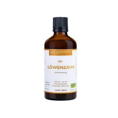 Bio Löwenzahn Tinktur, alkoholfrei, 100 ml Bio Löwenzahn Tinktur, alkoholfrei, 100 ml