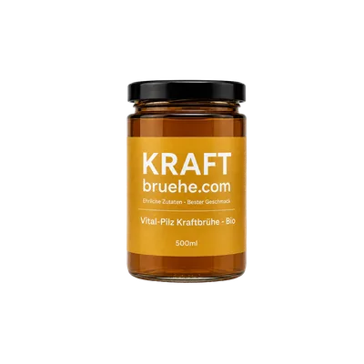 Vital Pilz Kraftbrühe – mit Shiitake, vegan, glutenfrei, Bio – 12 × 500 ml Vital Pilz Kraftbrühe – mit Shiitake, vegan, glutenfrei, Bio – 12 × 500 ml