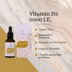 Vitamin D3 Tropfen, 5.000 I.E. 30 ml