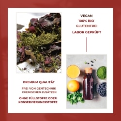 Bio Dulse Flocken aus Wildernte, 200g, Palmaria palmata
