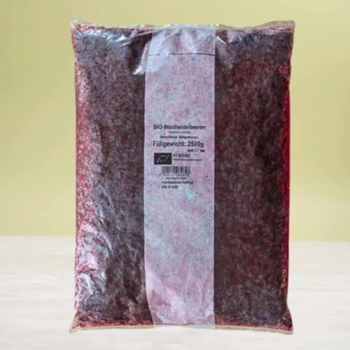 Bio Wald Wild-Heidelbeeren, Premium Qualität,10kg Tiefgekühlt
