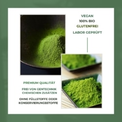 Bio Gerstengras Saftpulver, 50 - Fach konzentriert, 200g