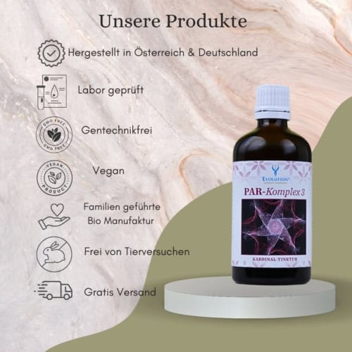 PAR-Komplex 3 Alchemistische Kardinal -Tinktur, 100 ml