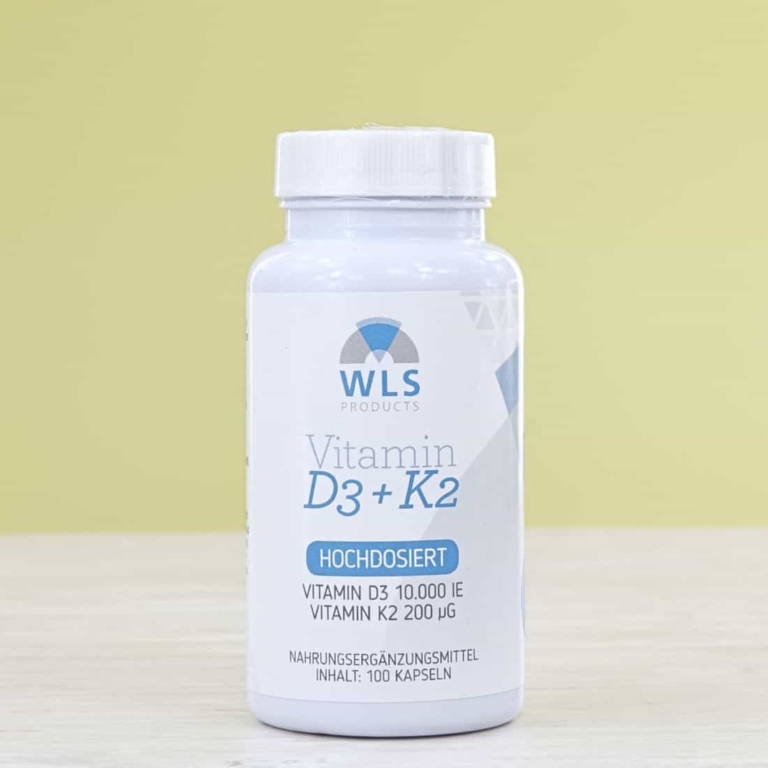 WLS Vitamin D3+K2-MK7, 10.000 IE + 200 μg
