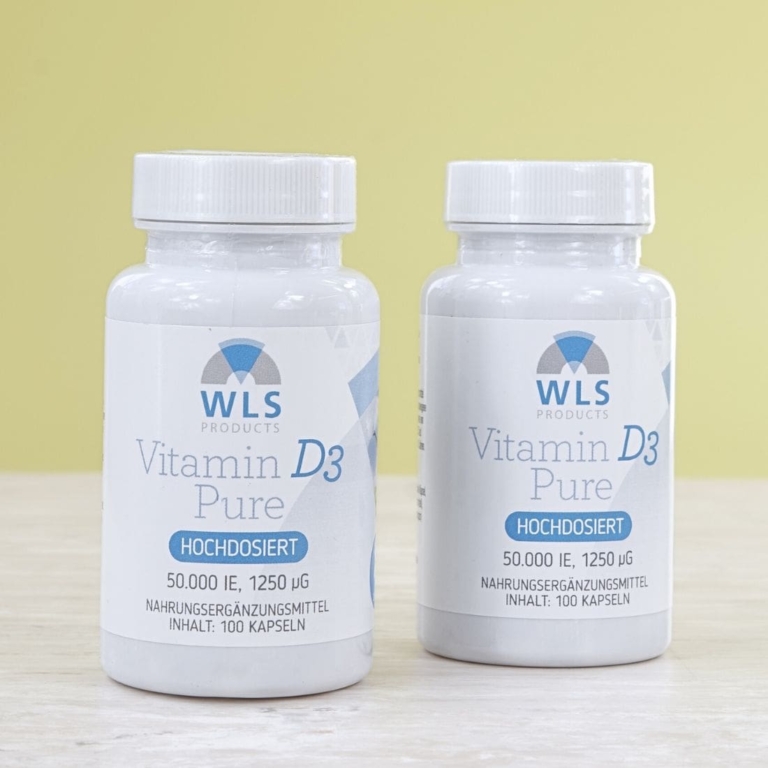 WLS Vitamin D3 50.000 Pure, 2 Packungen