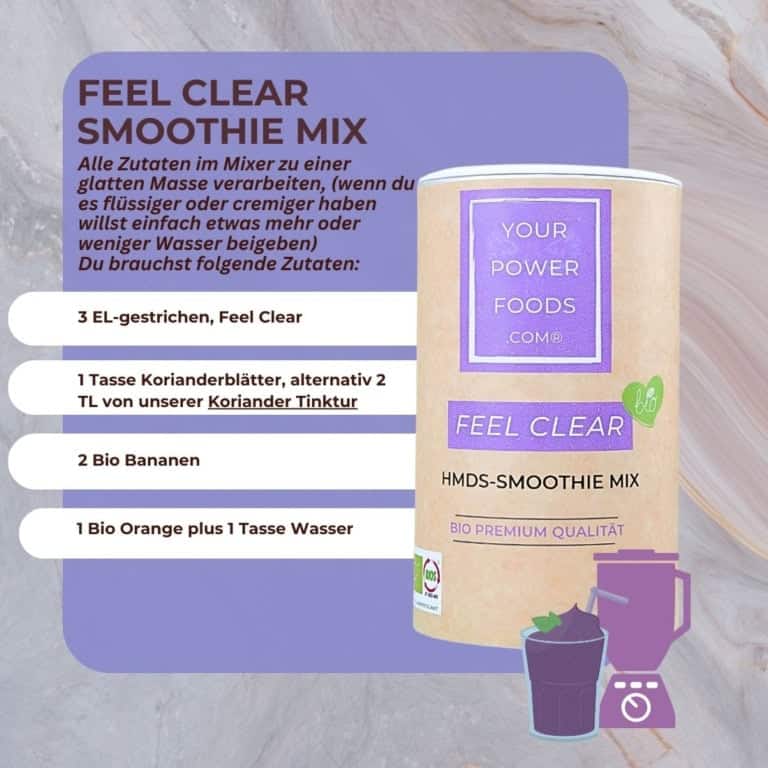 Feel Clear, HMDS – Power Food Mix, 400g