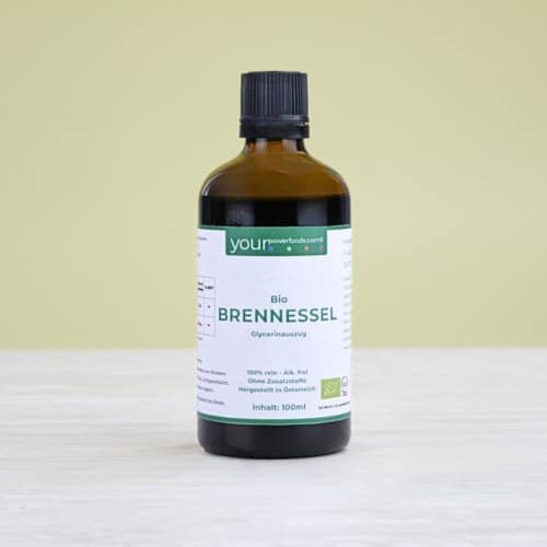 Bio Brennessel Tinktur – alkoholfrei, Nettle Leaf, konform, 100ml
