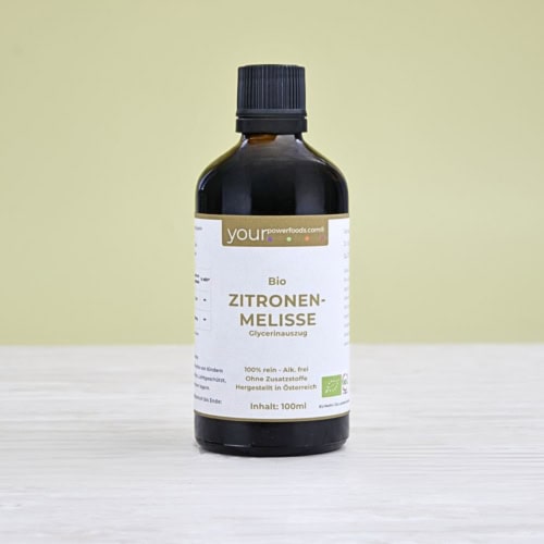 Bio Zitronenmelisse – alkoholfrei, Lemon Balm, konform, 100ml