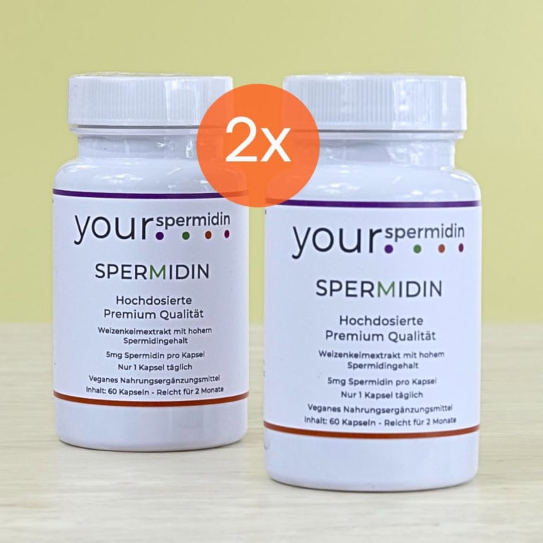 Spermidin, 5mg hochdosiert, Vorteilsset 15% Sparen