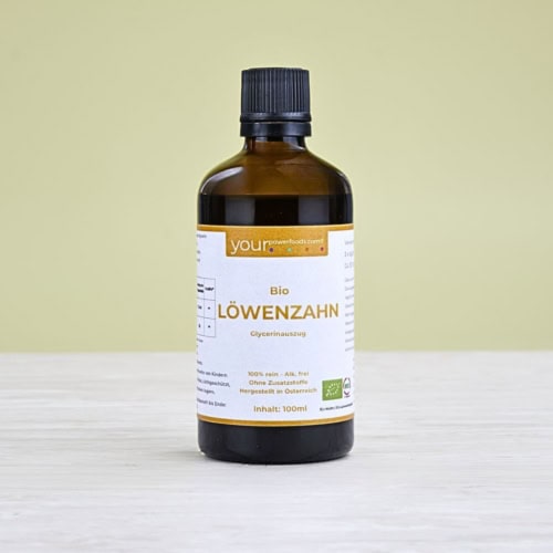 Bio Löwenzahn Tinktur, alkoholfrei, 100 ml