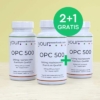 OPC Hochdosiert 500mg, Weintrauben Kernextrakt, 2+1 Gratis