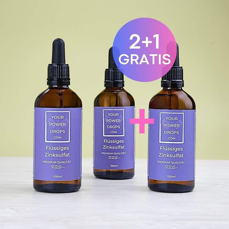 Flüssiges Zink Sulfat - konform, 2+1 Gratis